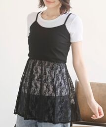 レイヤードキャミチュニック