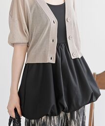 レイヤードキャミチュニック