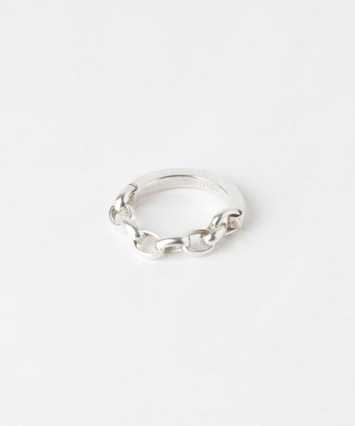 SMELLY（スメリー）の「SMELLY so’　combination chain ring（リング・レディース・シルバー・12）」の6枚目の写真