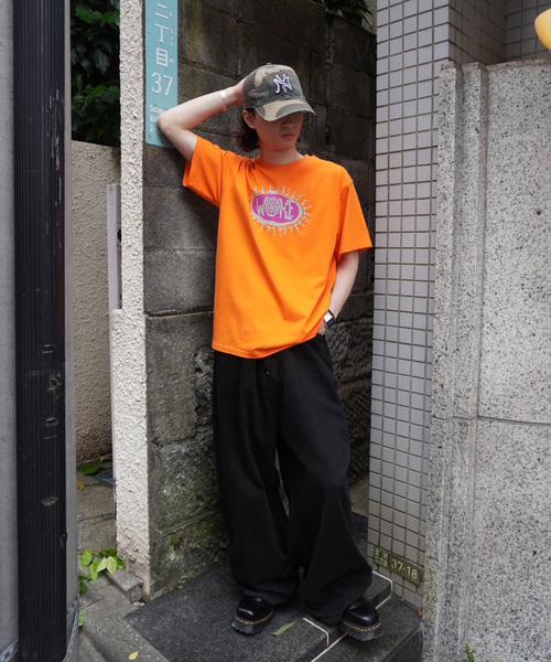 WOKE EDGE ウォークエッジ ニット M ナンバリング 黒 かつきくん着用 WOKE EDGE/ウォークエッジHole Tシャツ（Tシャツ/カットソー）｜WOKE