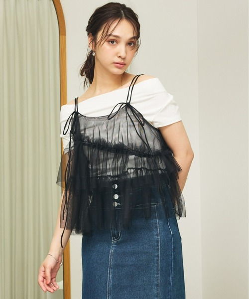 Olu.（オルドット）の「3wayドレープカットソー（Tシャツ/カットソー・レディース・スモークピンク/ミント/ホワイト・FREE）」の16枚目の写真