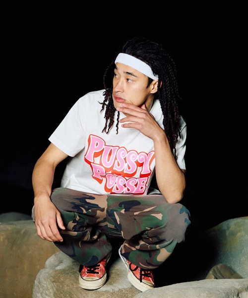 WOKE EDGE（ウォークエッジ）の「Pussy Posse Tee（Tシャツ/カットソー・メンズ・ホワイト・M/L/XL）」の3枚目の写真