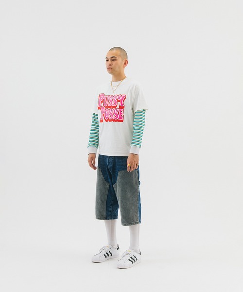 WOKE EDGE（ウォークエッジ）の「Pussy Posse Tee（Tシャツ/カットソー・メンズ・ホワイト・M/L/XL）」の5枚目の写真
