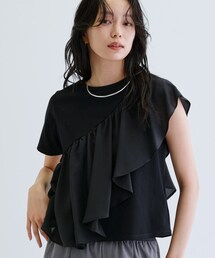 GALLEST | サッシュフリルTシャツ(Tシャツ/カットソー)