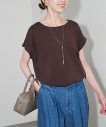 未使用品　完売品 SLOBE IENA 茶色カットソー SLOBE IENA｜スローブイエナのTシャツ/カットソー（ブラウン