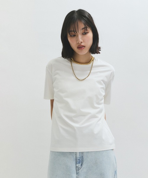 ADAM ET ROPE'(アダムエロペ)の「ROYAL OG Tシャツ(Tシャツ/カットソー・レディース・ホワイト/ブラウン・FREE)」の12枚目の写真
