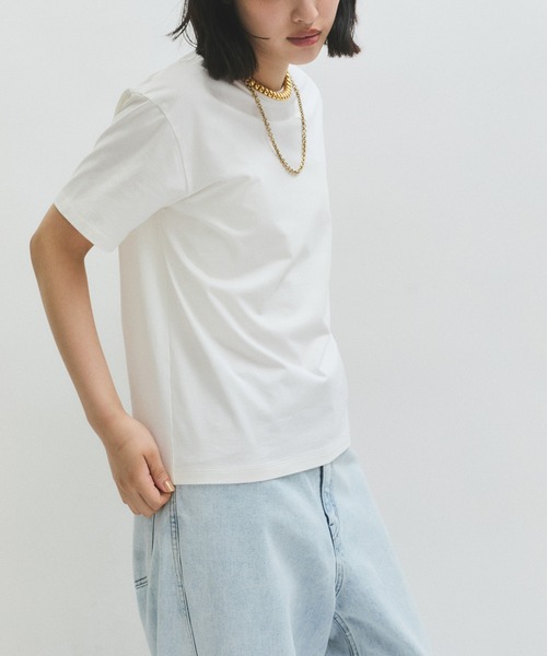 ADAM ET ROPE'(アダムエロペ)の「ROYAL OG Tシャツ(Tシャツ/カットソー・レディース・ホワイト/ブラウン・FREE)」の13枚目の写真