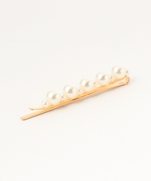 BEAMS BOY（ビームスボーイ）の「パール セット ヘアピン NEW（ヘアピン・レディース・ホワイト・ONE SIZE）」の7枚目の写真