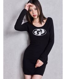 レッグウォーマーSET GD インターシャニットワンピース