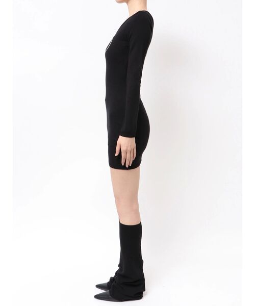 GYDA(ジェイダ)の「レッグウォーマーSET GD インターシャニットワンピース(ワンピース・レディース・ベージュ/グレー/ブラック・FREE)」の14枚目の写真