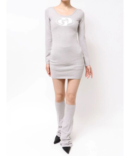 GYDA(ジェイダ)の「レッグウォーマーSET GD インターシャニットワンピース(ワンピース・レディース・ベージュ/グレー/ブラック・FREE)」の20枚目の写真