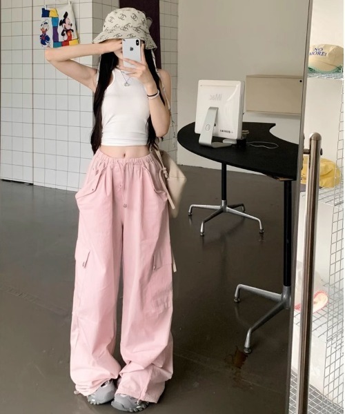REBALANCE（リバランス）の「カラーカーゴパンツ（カーゴパンツ・レディース・B/C/A・MEDIUM/LARGE）」の8枚目の写真