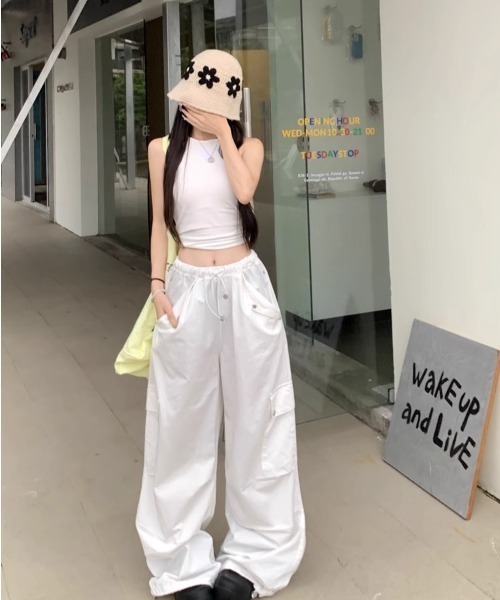REBALANCE（リバランス）の「カラーカーゴパンツ（カーゴパンツ・レディース・B/C/A・MEDIUM/LARGE）」の16枚目の写真