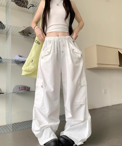 REBALANCE（リバランス）の「カラーカーゴパンツ（カーゴパンツ・レディース・B/C/A・MEDIUM/LARGE）」の21枚目の写真