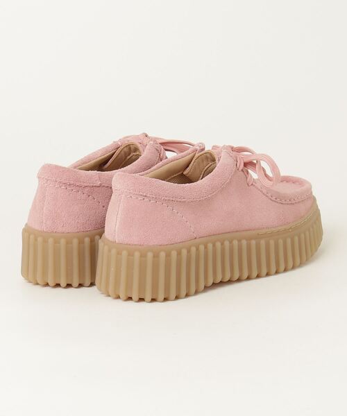 Clarks(クラークス)の「Torhill Bee / トーヒルビー(ダスティーローズスエード)(モカシン/デッキシューズ・レディース・ピンク・UK6/UK5.5/UK5/UK4.5/UK4/UK3.5/UK3)」の8枚目の写真