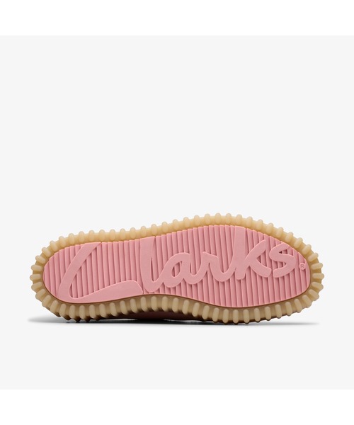 Clarks(クラークス)の「Torhill Bee / トーヒルビー(ダスティーローズスエード)(モカシン/デッキシューズ・レディース・ピンク・UK6/UK5.5/UK5/UK4.5/UK4/UK3.5/UK3)」の3枚目の写真