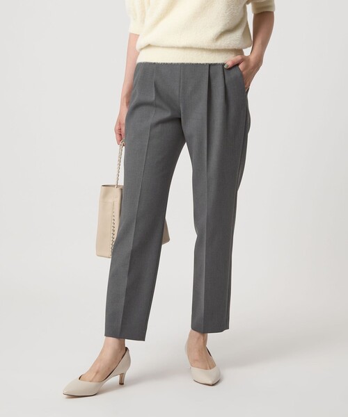 セール】［size SHORT/TALLあり］ダブルクロス テーパード パンツ