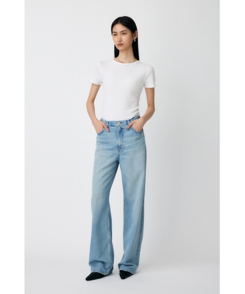 moussy デニムパンツ LOW SLUNG WIDE STRAIGHT（デニムパンツ）｜MOUSSY（マウジー