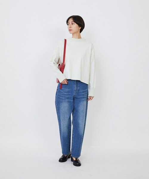 LOISIR(ロワズィール)の「モンローデニム(デニムパンツ・レディース・ブラック系その他/インディゴブルー・40/38/36)」の3枚目の写真