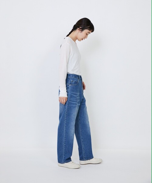 LOISIR(ロワズィール)の「モンローデニム(デニムパンツ・レディース・ブラック系その他/インディゴブルー・40/38/36)」の8枚目の写真