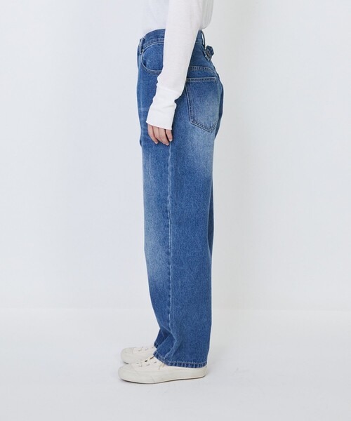 LOISIR(ロワズィール)の「モンローデニム(デニムパンツ・レディース・ブラック系その他/インディゴブルー・40/38/36)」の11枚目の写真