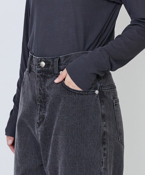 LOISIR(ロワズィール)の「モンローデニム(デニムパンツ・レディース・ブラック系その他/インディゴブルー・40/38/36)」の22枚目の写真