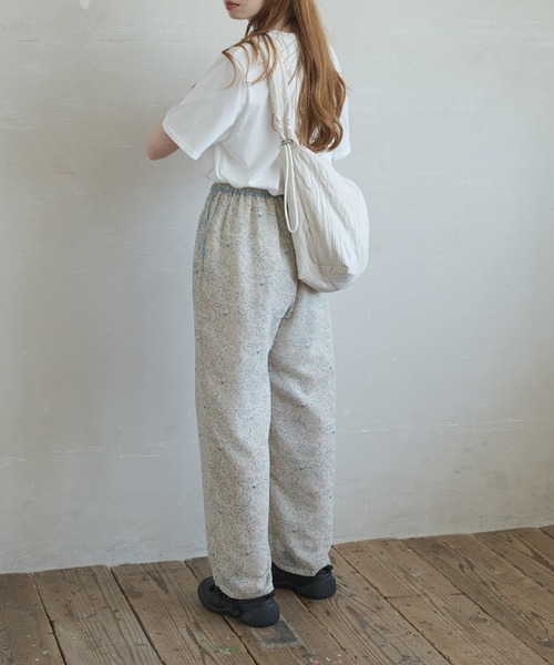 Crisp(クリスプ)の「モーニングプレートTシャツ(Tシャツ/カットソー・レディース・ブラウン/ホワイト・FREE)」の5枚目の写真