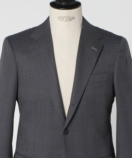 セール】REDA グレンチェック 3B HXD スーツジャケット（スーツ