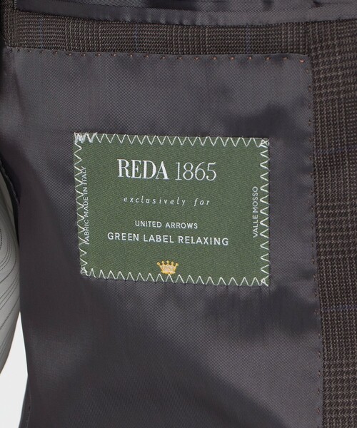 セール】REDA グレンチェック 3B HXD スーツジャケット（スーツ