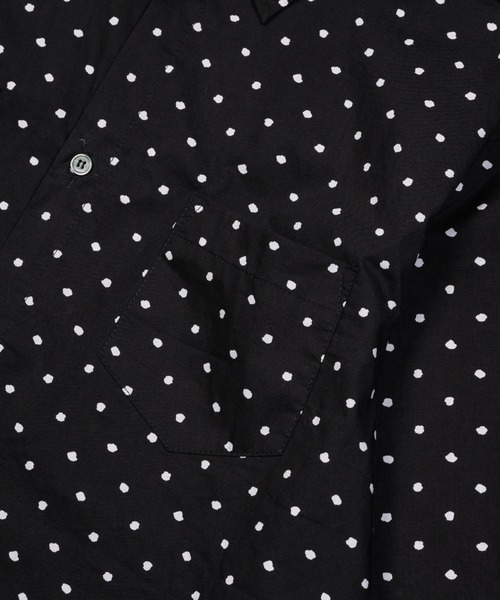 OPULENCE（オーピュレンス）の「Dot Shirt ドットシャツ（シャツ/ブラウス・メンズ・ブラック/ホワイト・FREE）」の18枚目の写真