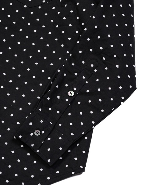OPULENCE（オーピュレンス）の「Dot Shirt ドットシャツ（シャツ/ブラウス・メンズ・ブラック/ホワイト・FREE）」の20枚目の写真