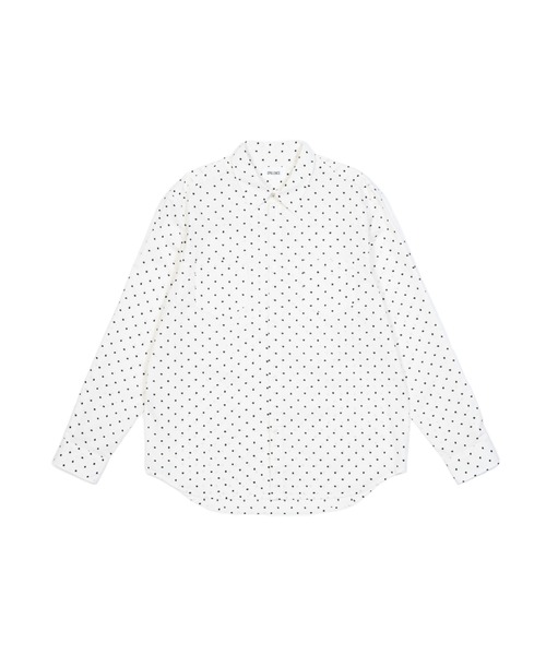 OPULENCE（オーピュレンス）の「Dot Shirt ドットシャツ（シャツ/ブラウス・メンズ・ブラック/ホワイト・FREE）」の5枚目の写真