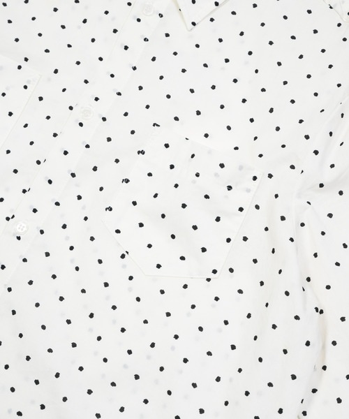OPULENCE（オーピュレンス）の「Dot Shirt ドットシャツ（シャツ/ブラウス・メンズ・ブラック/ホワイト・FREE）」の9枚目の写真