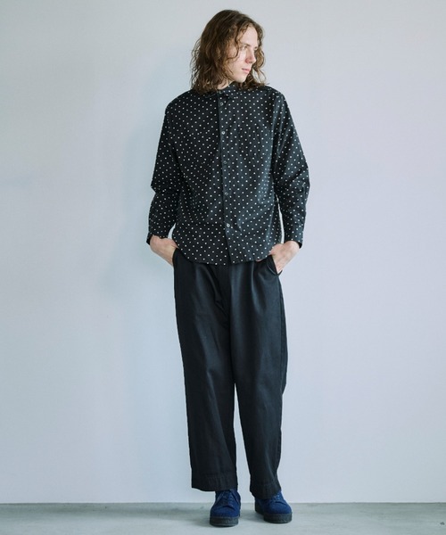 OPULENCE（オーピュレンス）の「Dot Shirt ドットシャツ（シャツ/ブラウス・メンズ・ブラック/ホワイト・FREE）」の14枚目の写真