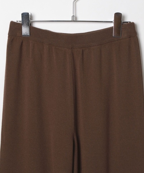 LEPSIM（レプシィム）の「12ゲージ総針フレアパンツ　571632（その他パンツ・レディース・ブラック/ワインレッド/ブラウン・FREE）」の16枚目の写真