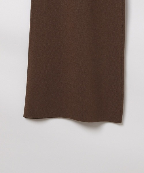 LEPSIM（レプシィム）の「12ゲージ総針フレアパンツ　571632（その他パンツ・レディース・ブラック/ワインレッド/ブラウン・FREE）」の17枚目の写真