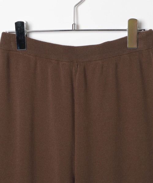 LEPSIM（レプシィム）の「12ゲージ総針フレアパンツ　571632（その他パンツ・レディース・ブラック/ワインレッド/ブラウン・FREE）」の18枚目の写真