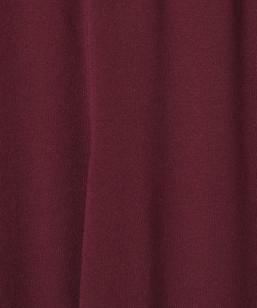 LEPSIM（レプシィム）の「12ゲージ総針フレアパンツ　571632（その他パンツ・レディース・ブラック/ワインレッド/ブラウン・FREE）」の21枚目の写真