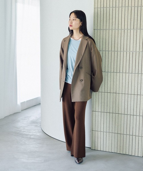 セール】12ゲージ総針フレアパンツ 571632（その他パンツ）｜LEPSIM