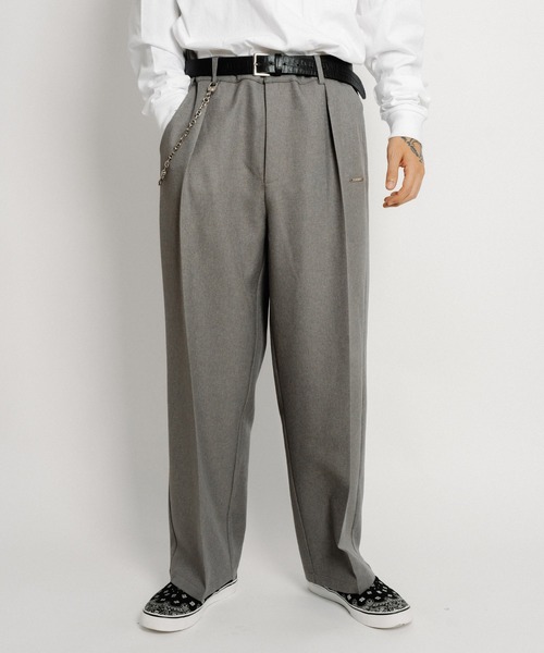 Subciety(サブサエティ)の「Variety slacks(スラックス・メンズ・ブラック/グレー/ブラック系その他/グリーン/レッド・SMALL/MEDIUM/LARGE/X-LARGE)」の1枚目の写真