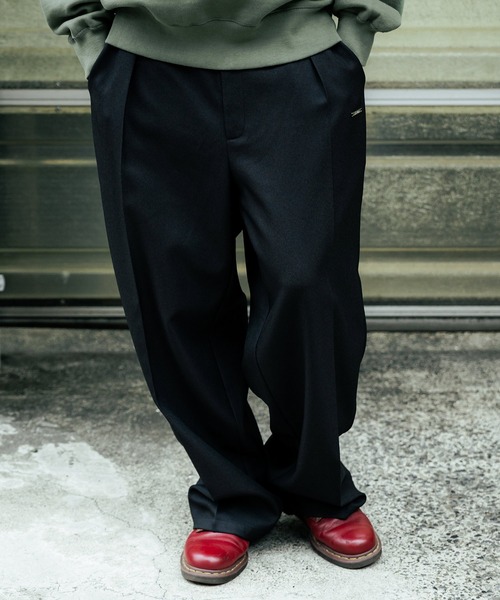 Subciety(サブサエティ)の「Variety slacks(スラックス・メンズ・ブラック/グレー/ブラック系その他/グリーン/レッド・SMALL/MEDIUM/LARGE/X-LARGE)」の2枚目の写真