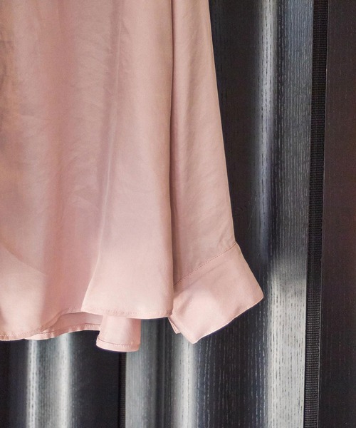 ROSE BUD(ローズバッド)の「FIBRIL SHIRT(シャツ/ブラウス・レディース・ブラック/ピンク/ベージュ・ONE SIZE)」の20枚目の写真
