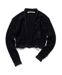 PERVERZE パーバーズ　セーター PERVERZE（パーバーズ）の「Gradient Stripe Top and Scarf
