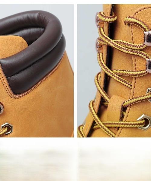 BACKYARD FAMILY(バックヤードファミリー)の「glabella LACE UP WORK BOOTS(ブーツ・メンズ・ブラック/キャメル・27cm/26cm/25cm)」の14枚目の写真