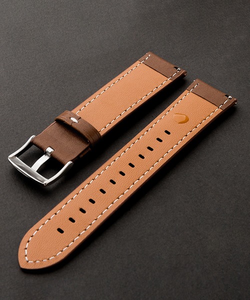 CALIFORNIA OUTFITTERS（カリフォルニア アウトフィッターズ）の「8B1 レザー調スマートウォッチバンド アップルウォッチ バンド ベルト 38mm 40mm 41mm 42mm 44mm 45mm（デジタル腕時計・メンズ・ブラウン/ブラック・38-41mm/42-45mm）」の6枚目の写真