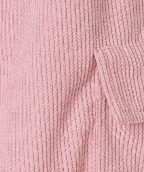 BAYFLOW（ベイフロー）の「[ウエストオールゴム仕様で着脱簡単♪]コーデュロイカーゴパンツ(KIDS)（カーゴパンツ・キッズ・グリーン/ピンク/ブルー・110cm/120cm/130cm/140cm/150cm）」の9枚目の写真