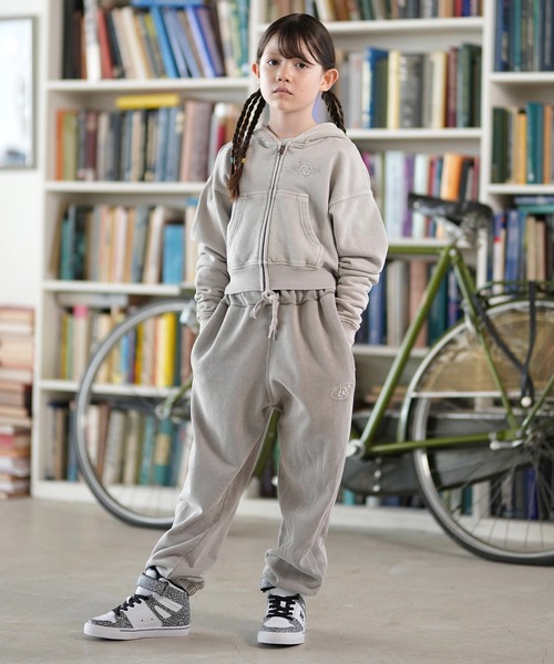 DC（ディーシー）の「DC/ディーシー 25 KD HIDDEN FLEECE PANT キッズ ロンパン YPT254508（その他パンツ・キッズ・ベージュ/ブラック・130cm/140cm/150cm/160cm）」の10枚目の写真
