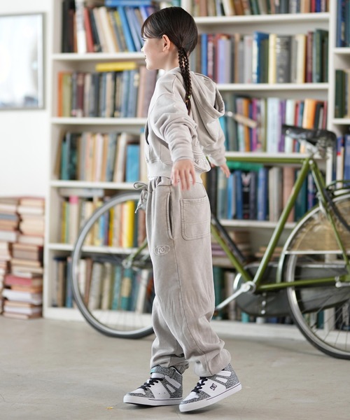 DC（ディーシー）の「DC/ディーシー 25 KD HIDDEN FLEECE PANT キッズ ロンパン YPT254508（その他パンツ・キッズ・ベージュ/ブラック・130cm/140cm/150cm/160cm）」の11枚目の写真