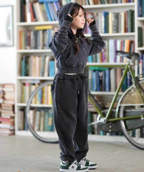 DC（ディーシー）の「DC/ディーシー 25 KD HIDDEN FLEECE PANT キッズ ロンパン YPT254508（その他パンツ・キッズ・ベージュ/ブラック・130cm/140cm/150cm/160cm）」の6枚目の写真