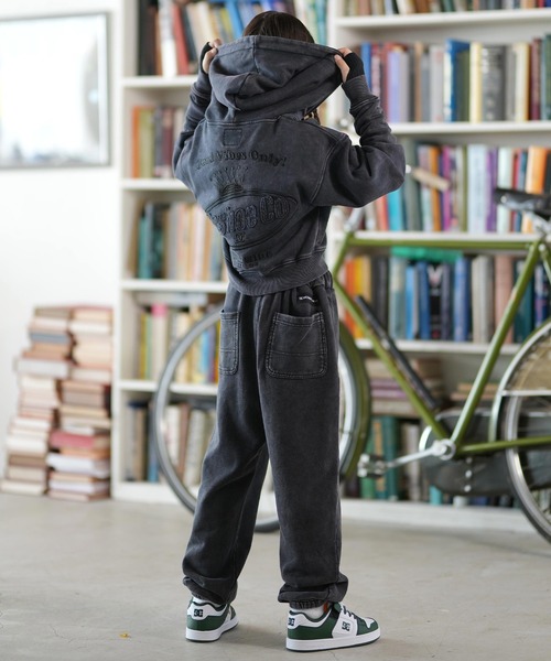 DC（ディーシー）の「DC/ディーシー 25 KD HIDDEN FLEECE PANT キッズ ロンパン YPT254508（その他パンツ・キッズ・ベージュ/ブラック・130cm/140cm/150cm/160cm）」の8枚目の写真